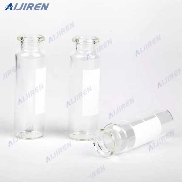 <h3>20mm Headspace Vials and Closures, 6mL Crimp Top Vial - Clear</h3>
